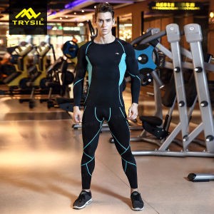 training Clothing Active Sportswear Long-Sleeved Suit for Men